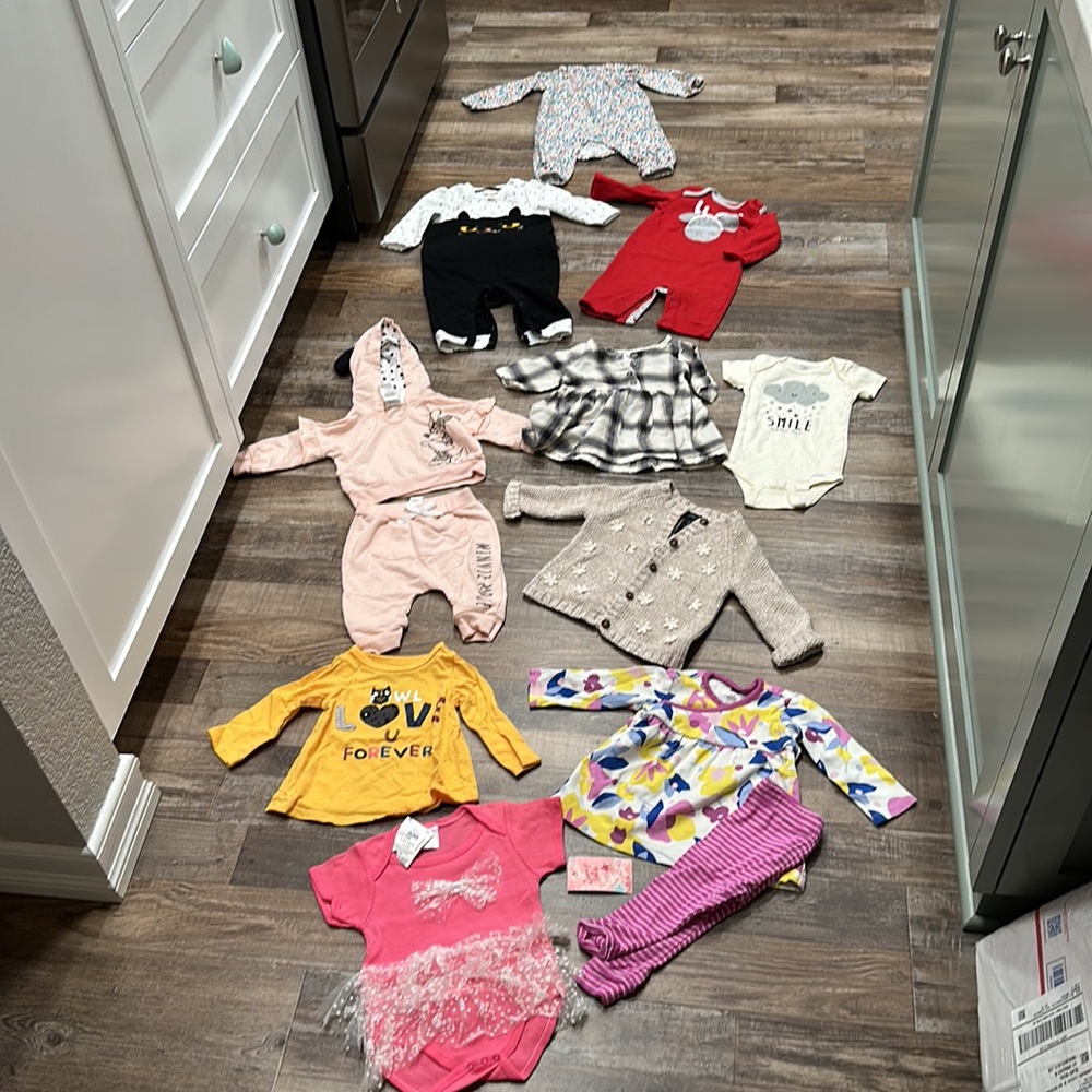 Baby girl 3-6 month bundle